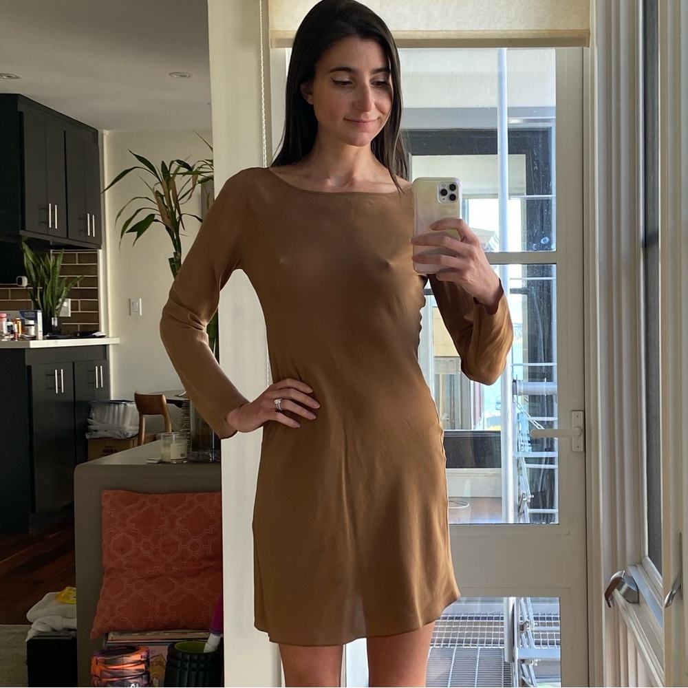 Elizabeth and James Silk Dress